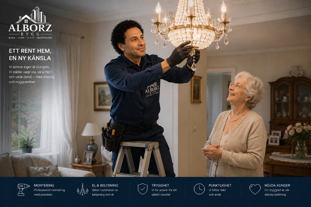 Montering och installation – Alborz Bygg