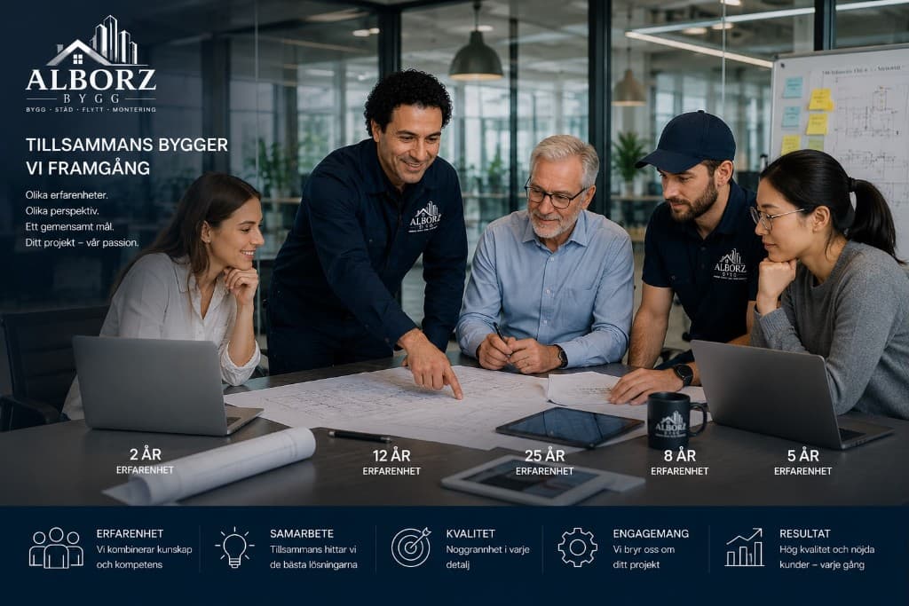 Erfaret byggteam – Alborz Bygg Göteborg