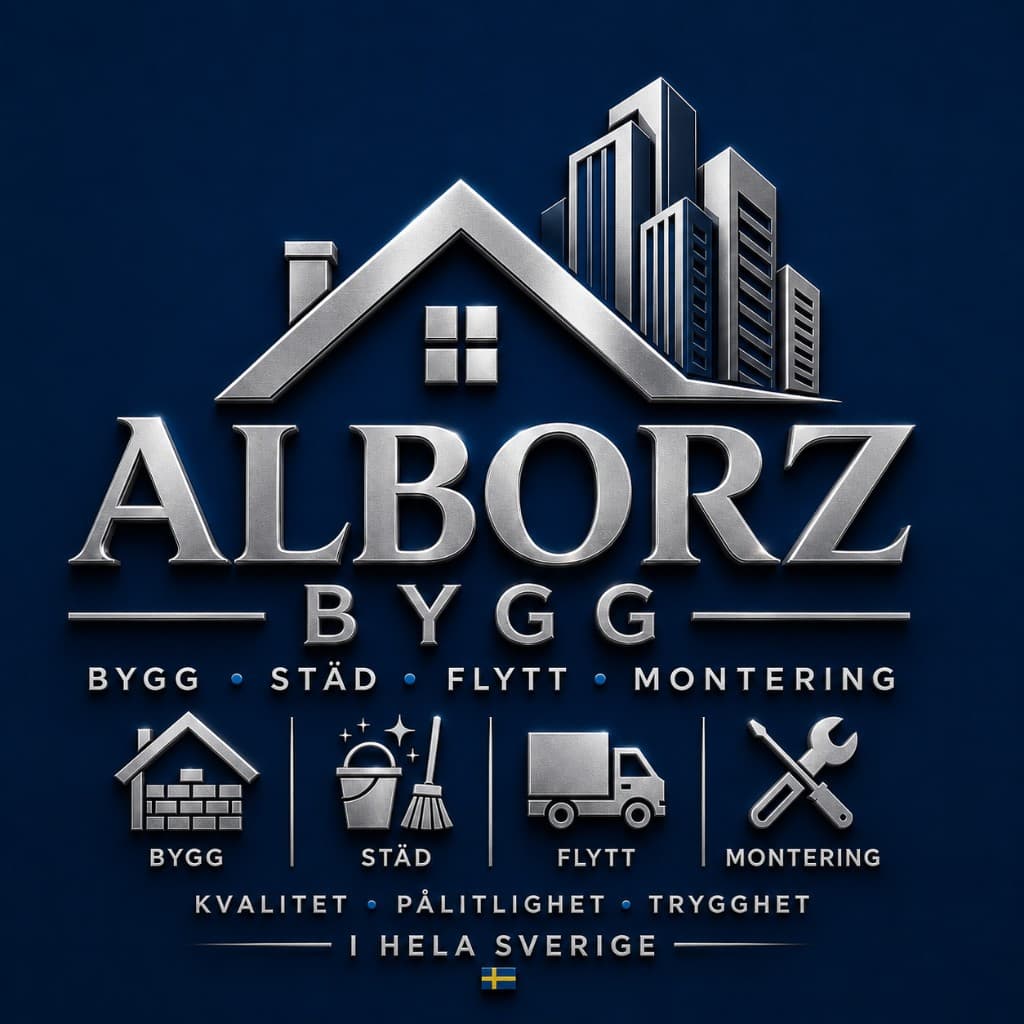 Alborz bygg logotyp
